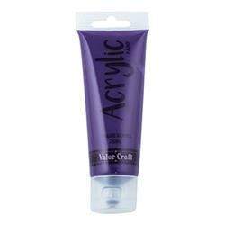 AussieSuperStore Art & Craft Essentials Violet Acrylic Paint 75ml (20 different colours) Acrylic Paint 75ml (20 different colours) | Acrylic Paint Set 9331468048343 VCAP07